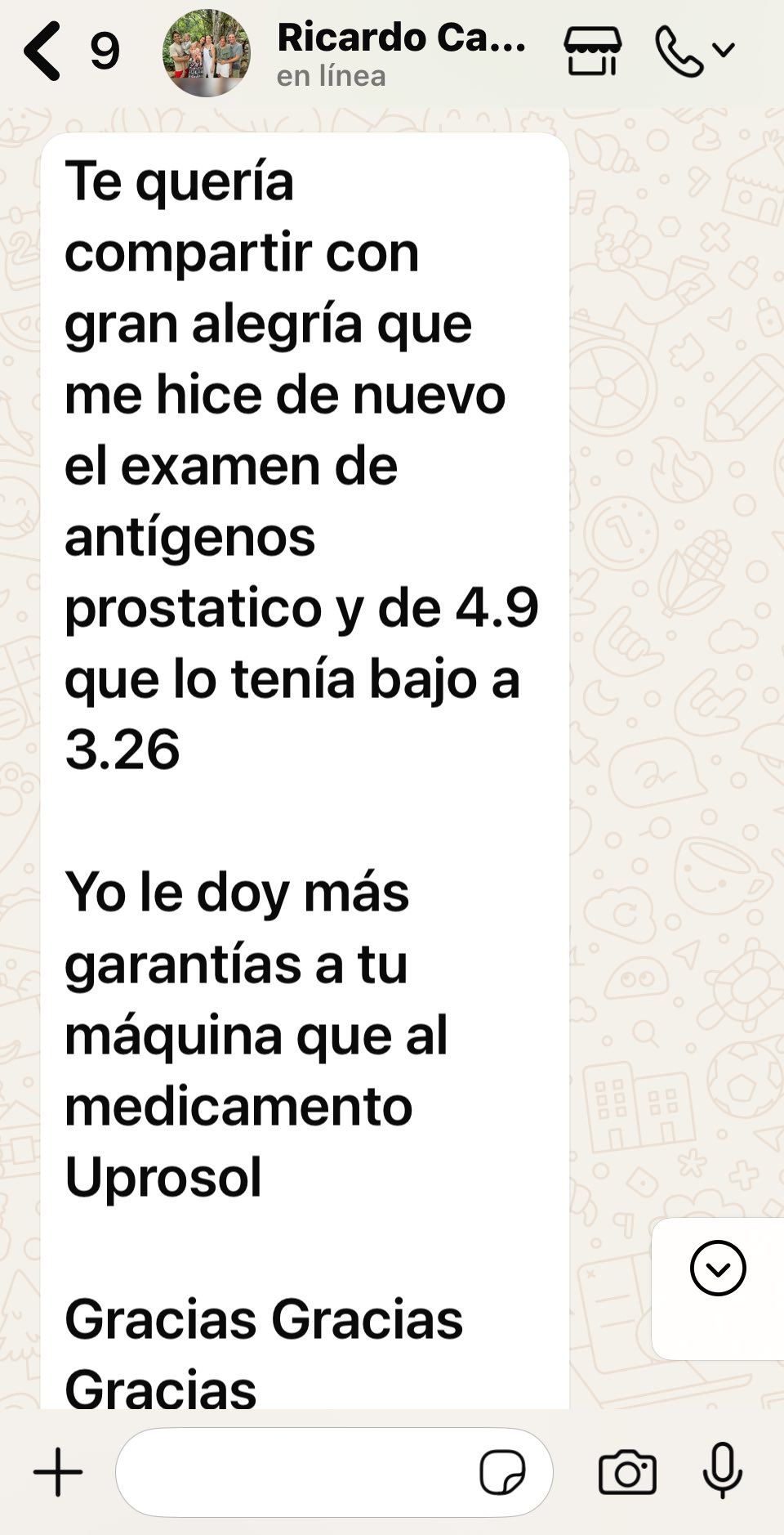 Testimonio 1